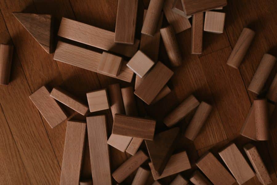bloques madera juegos educativos 1 Bloques de madera para juegos educativos
