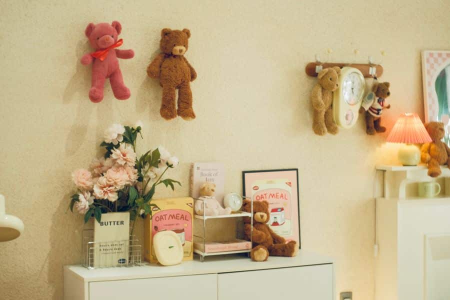 decoracion habitacion infantil osos peluche 1 Decoración de habitación infantil con osos de peluche