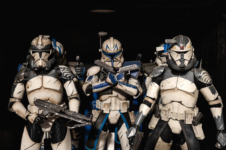 Figuras de acción Star Wars para exhibición