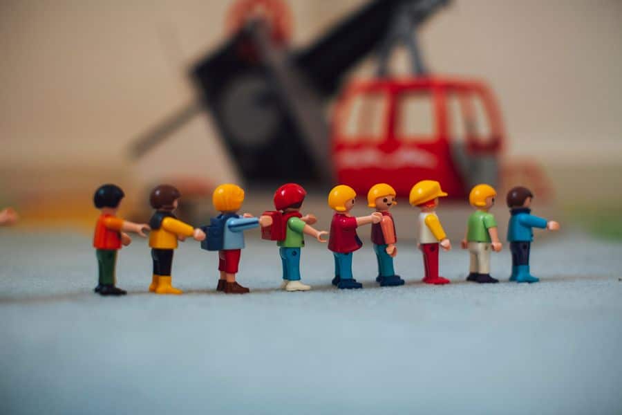 Figuras de juego en miniatura