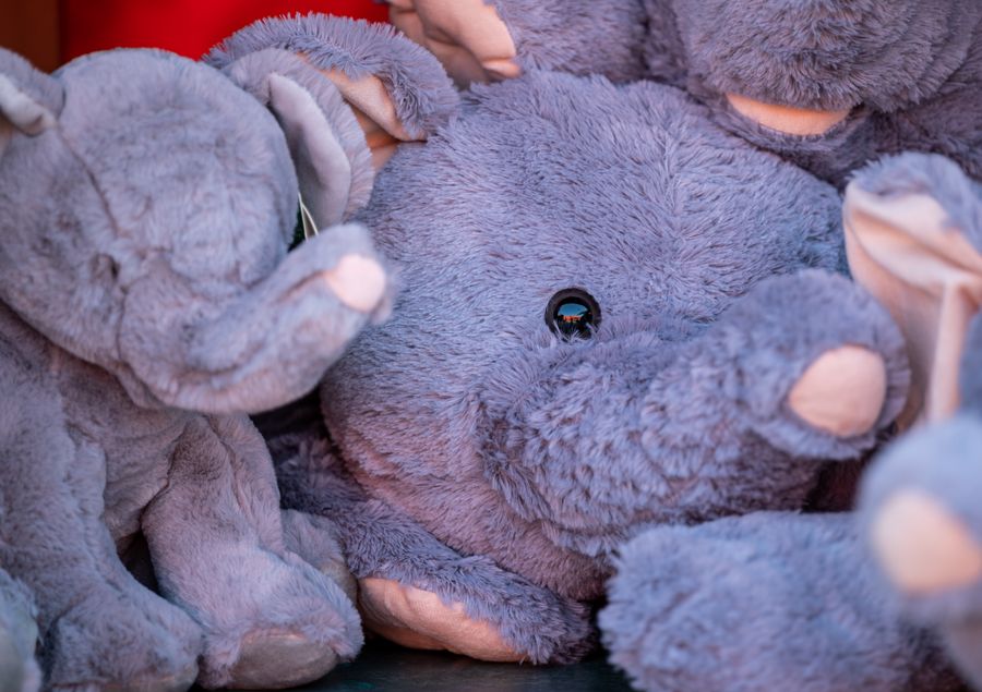 peluches elefante tejidos suaves 2 Peluches de elefante con tejidos suaves